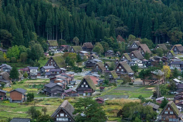 De oude dorp Shirakawago in Japan — Stockfoto