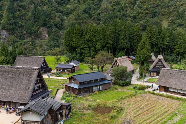 Tradycyjne domy Shirakawago — Zdjęcie stockowe