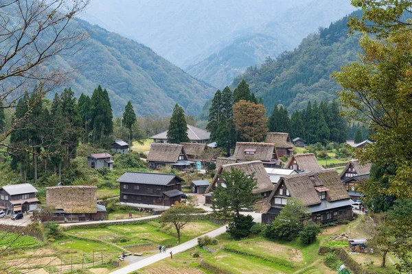 Traditionelles shirakawago altes Dorf — Stockfoto