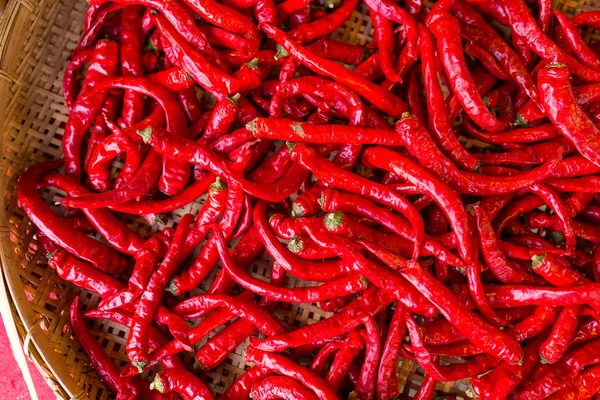 Pimientos fríos calientes rojos — Foto de Stock