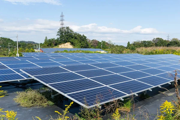Solar energy power plant — Stock Photo, Image
