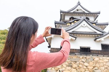 Kadın alarak resmi Hikone Castle için
