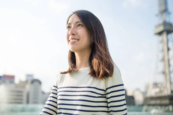 Asian Woman in Nagoya city — Stock Photo, Image