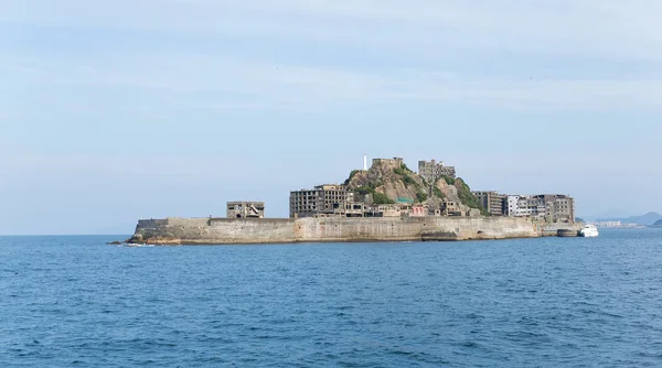 Gunkanjima eiland in Japan — Stockfoto