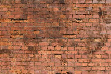Kırmızı tuğla duvar dokusu
