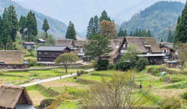 Geleneksel eski köy Shirakawago