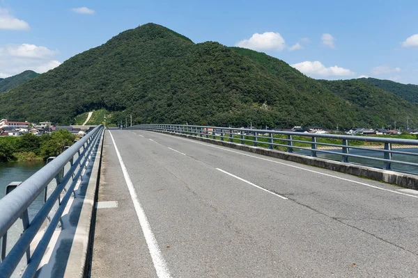 Road to mountain in Japan — Stock Photo, Image