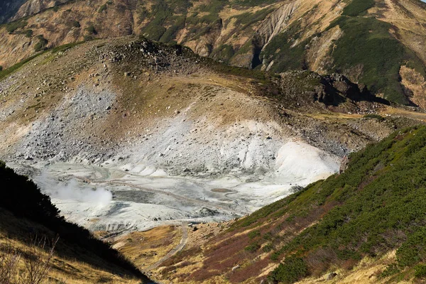 Kilátás a Tateyama Onsen — Stock Fotó