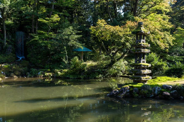 Jardín japonés en Kanazawa — Foto de Stock