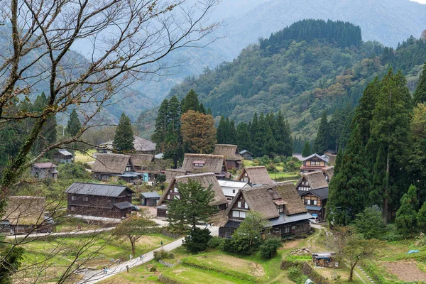 Régi ház Shirakawago faluban — Stock Fotó