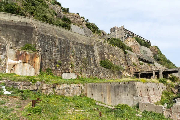 Gunkanjima, Isola della Corazzata a Nagasaki — Foto Stock