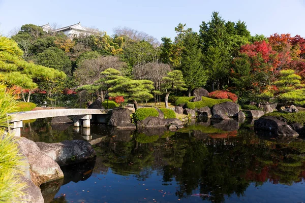 Otoño tradicional Kokoen Jardín — Foto de Stock