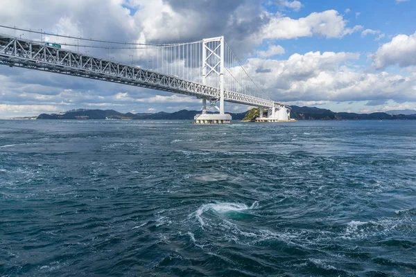 Hidromasaje y puente de Onaruto — Foto de Stock