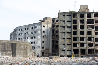Hashima'da Adası Nagasaki City