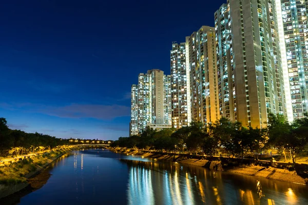 Hong kong mieszkaniowej — Zdjęcie stockowe