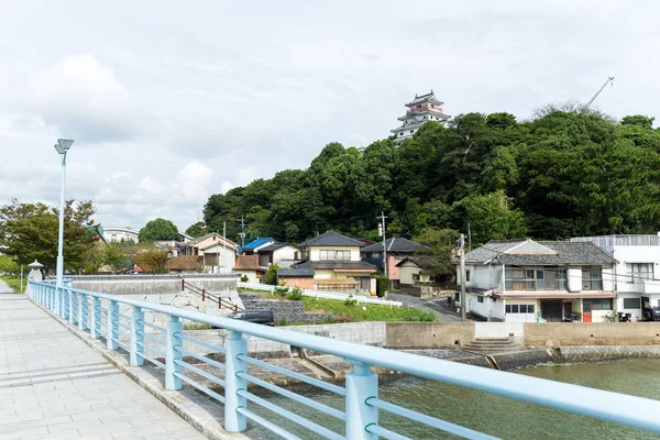 Karatsu замок в Японії — стокове фото