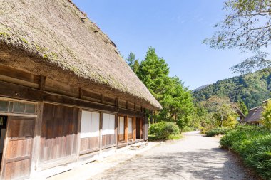 Shirakawago köyünü, Japonya