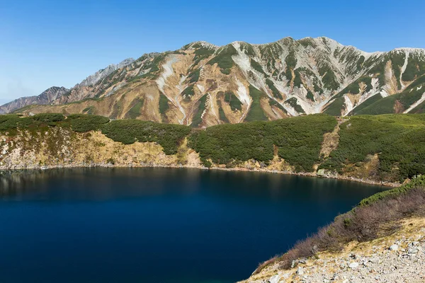 Mount Tate and lake — Stock Photo, Image