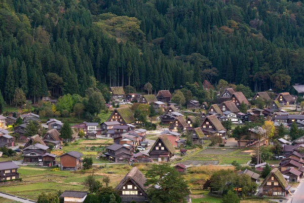 Antiguo pueblo de Shirakawago — Foto de Stock