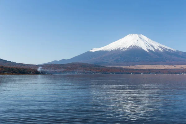 Monte Fuji e Lago Yamanaka — Foto Stock