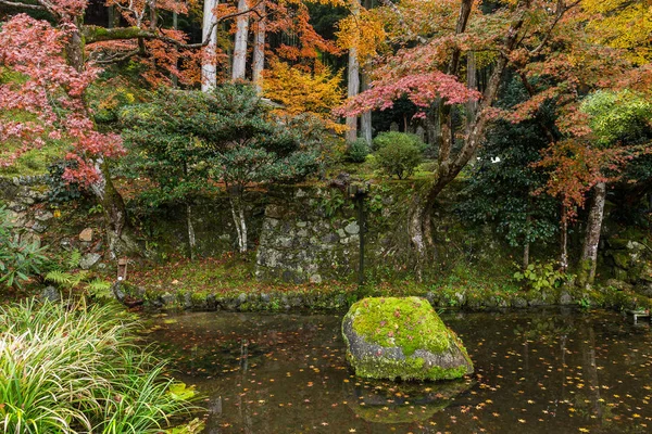 Jardín japonés en temporada de otoño — Foto de Stock