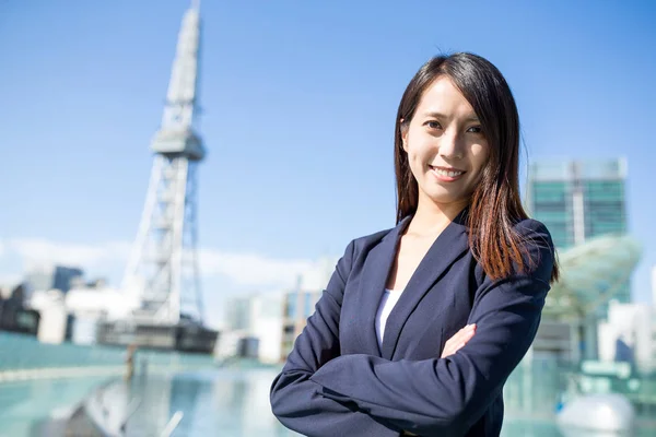 Mujer de negocios asiática en Nagoya —  Fotos de Stock