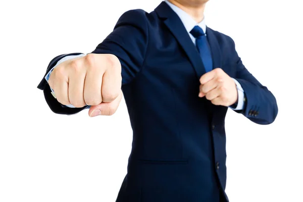 Concetto di business man fighting — Foto Stock