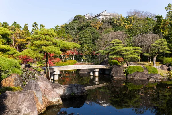 Jardín tradicional de Kokoen en otoño — Foto de Stock