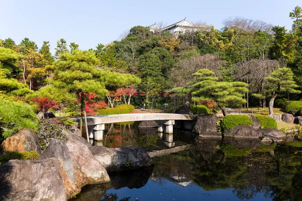 Traditional Kokoen Garden in autumn — Stock Photo, Image