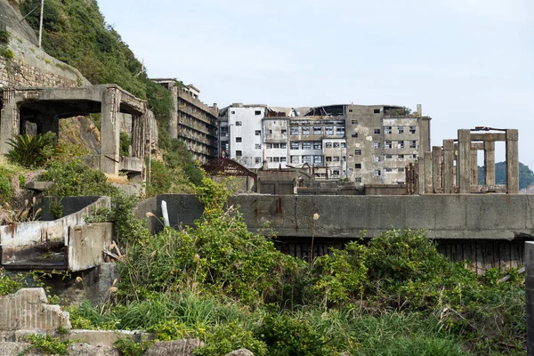 Isla Hashima en la ciudad de Nagasaki —  Fotos de Stock