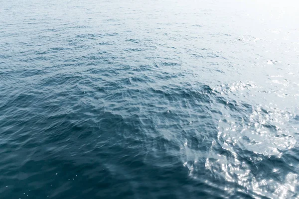 Vista de paisagem marinha com ondas — Fotografia de Stock