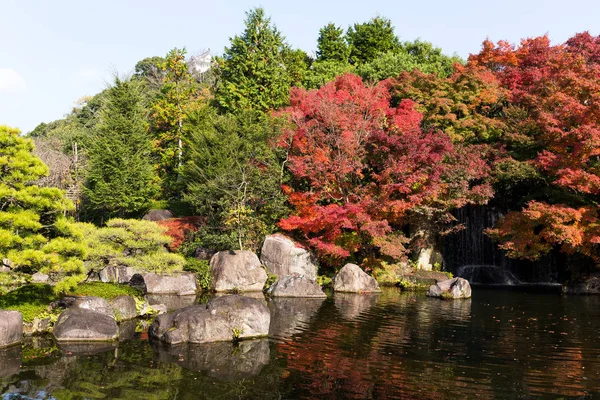 Tradiční Kokoen zahrada v Japonsku — Stock fotografie