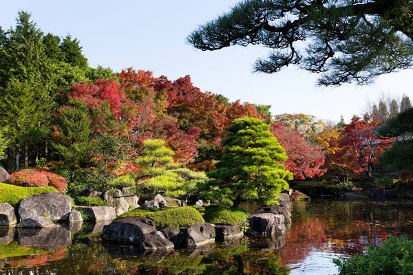 Japonya'nın geleneksel Kokoen Bahçe — Stok fotoğraf