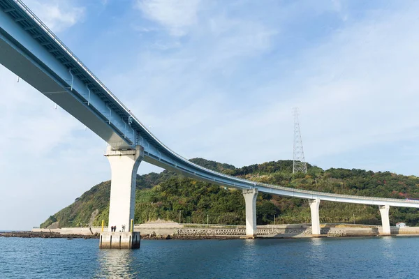 Seaside bridge in Japan — Stock Photo, Image