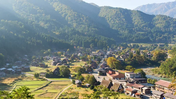 Японський Shirakawago село — стокове фото