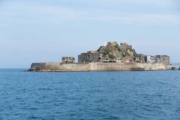Gunkanjima, Battleship Island in Japan — Stock Photo, Image