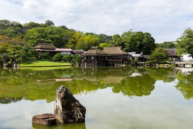 Japon geleneksel eski Bahçe