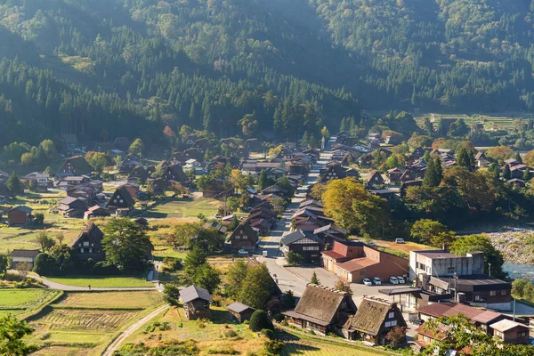 Vila de Shirakawago no Japão — Fotografia de Stock