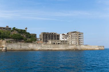 Nagasaki City terk edilmiş Hashima'da Adası 
