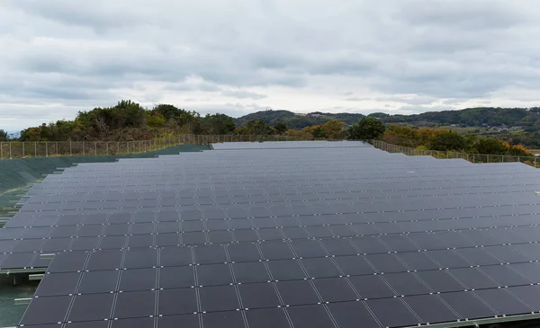 Solar energy station — Stock Photo, Image