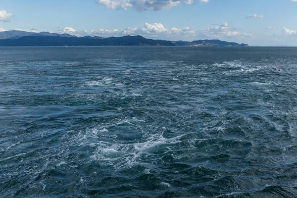 Naruto whirlpools in Tokushima — Stockfoto