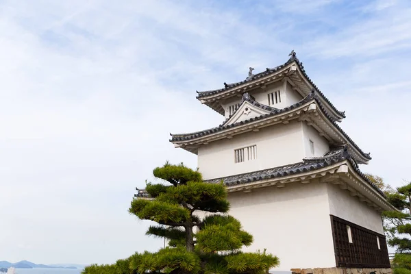 Traditional Marugame Castle in Japan — Stock Photo, Image