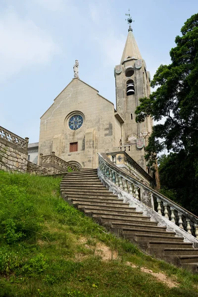 Penha templom Makaó városa — Stock Fotó