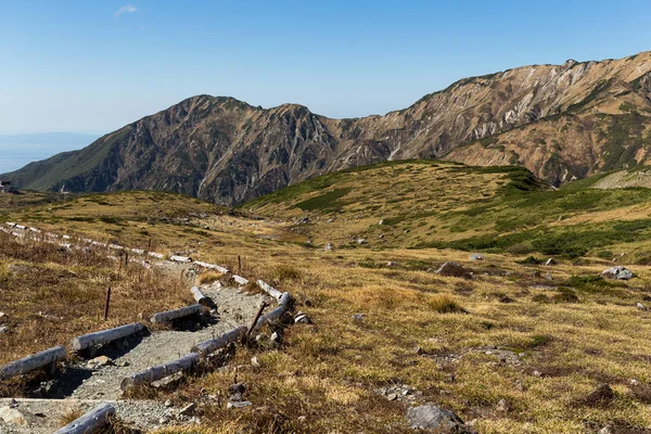 Őszi táj hegy Tateyama — Stock Fotó