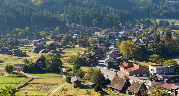 JAPNESE Shirakawago χωριό — Φωτογραφία Αρχείου
