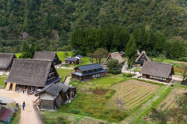 Wieś japoński Shirakawago — Zdjęcie stockowe