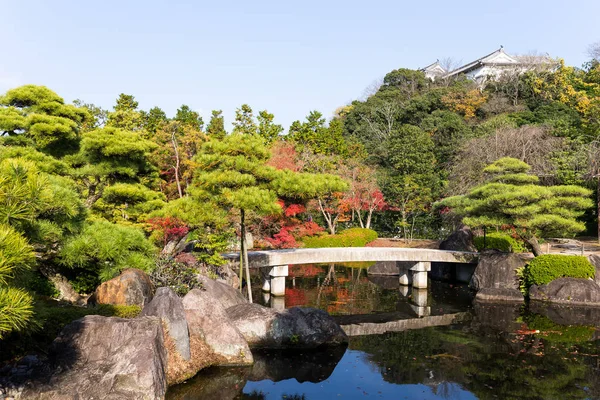 Kokoen Bahçe Himeji Kalesi — Stok fotoğraf