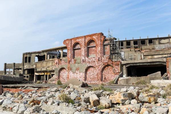 Isla del acorazado en Nagasaki — Foto de Stock