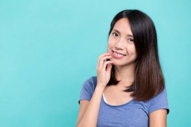 Asyalı kadın portresi