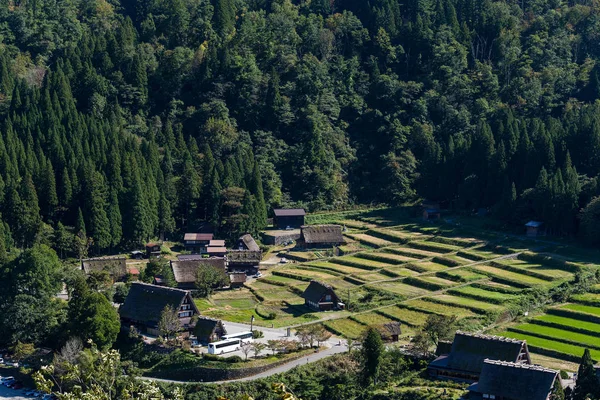 Traditionelles japanisches Dorf shirakawa — Stockfoto